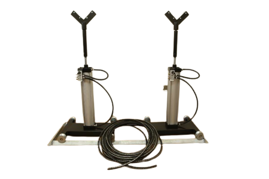 Air jack (normal) set with hose, 4 ext. & 2 tracks Main Accessories for EiToP HORUS 5001, 5001+, 5002, 5002+ and 5003 DP EMI Unit