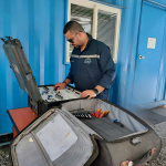 Maintenance & Upgrade EiToP’s team engineers for tubular inspection equipment.