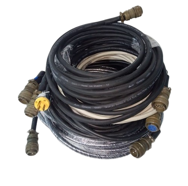 Cables Set (Signal, Coil, Buggy & Power) Main Accessories for EiToP HORUS 5001, 5001+, 5002, 5002+ and 5003 DP EMI Unit