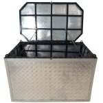 BHA Heavy Duty Aluminium Box w Steel Frame Skid Mount & 4 lifting points EiToP BHA Inspection Equipment